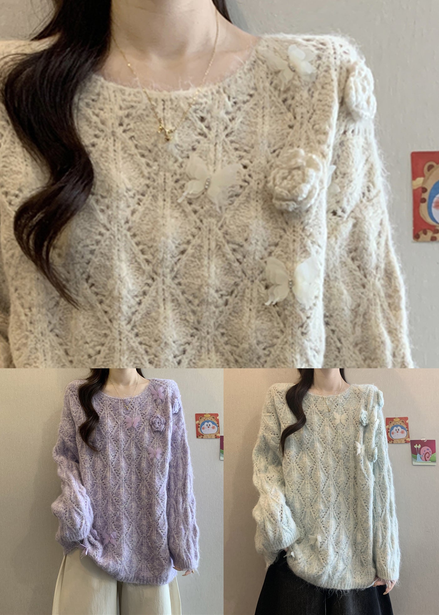 Beautifully Finished Sweater in a Timeless Design