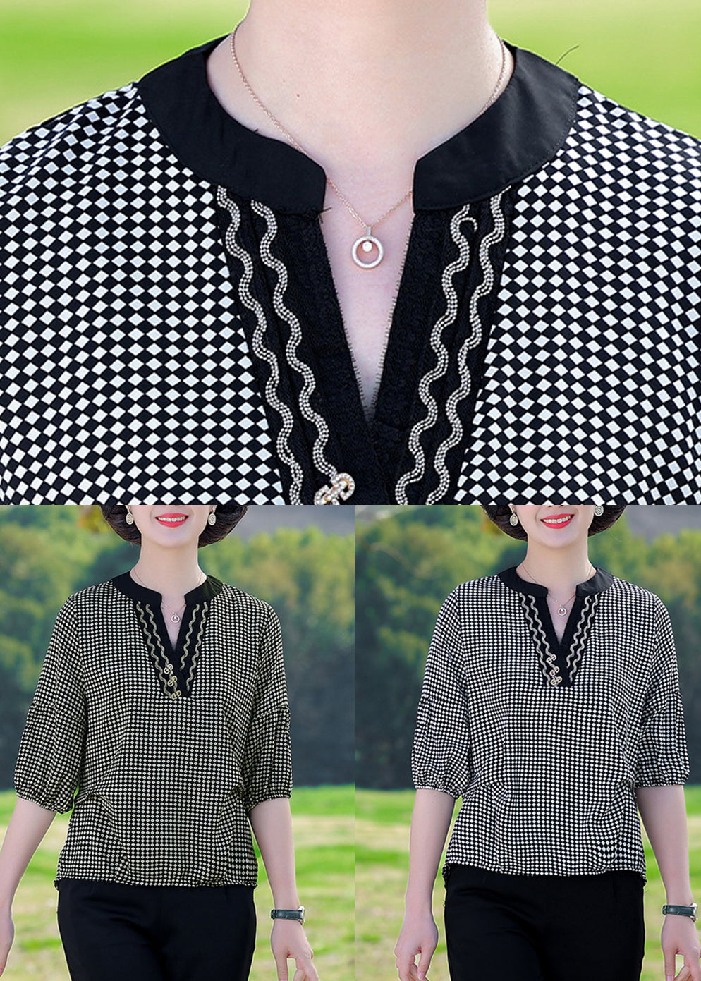 Sophisticated Top with a Clean Classic Look