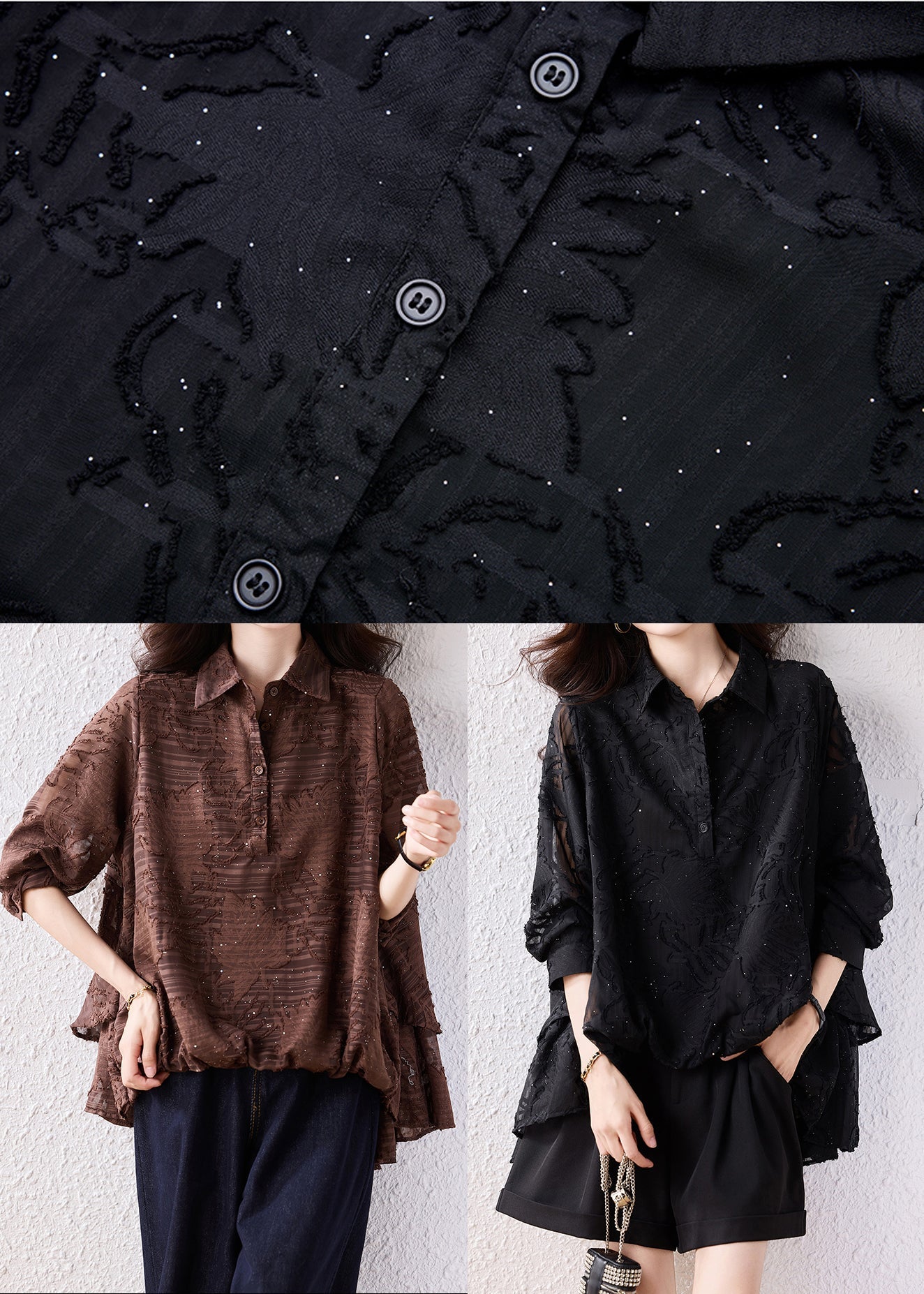 Vintage Inspired Blouse with a Contemporary Edge