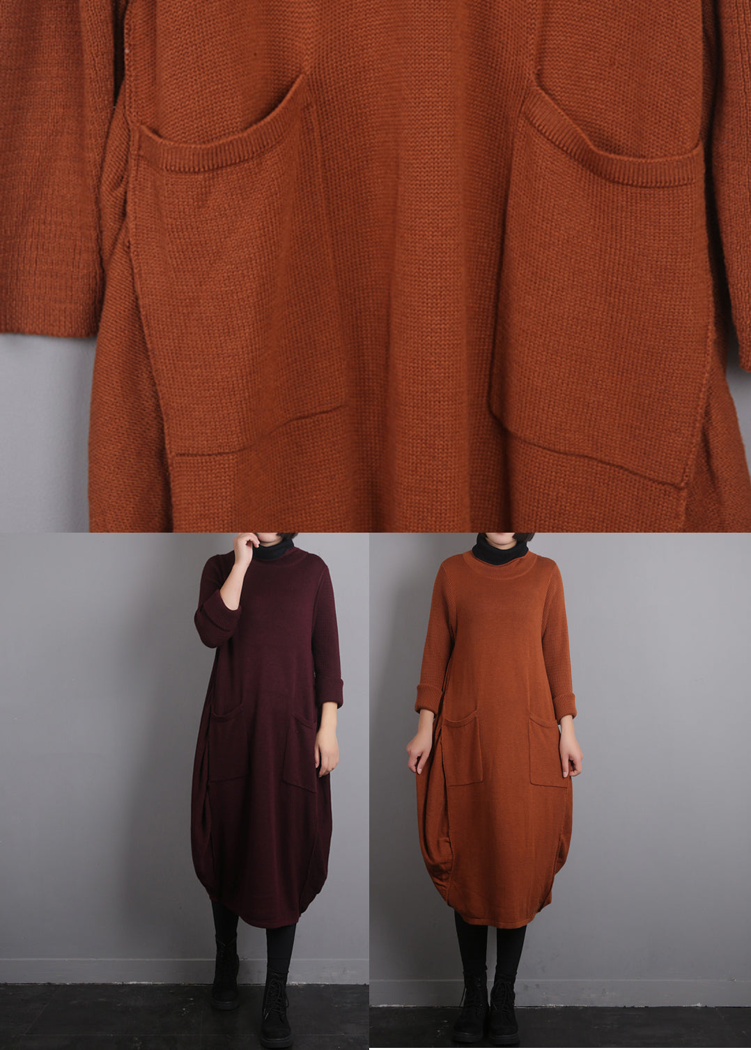 Classic Vintage Sweater with a Flattering Fit