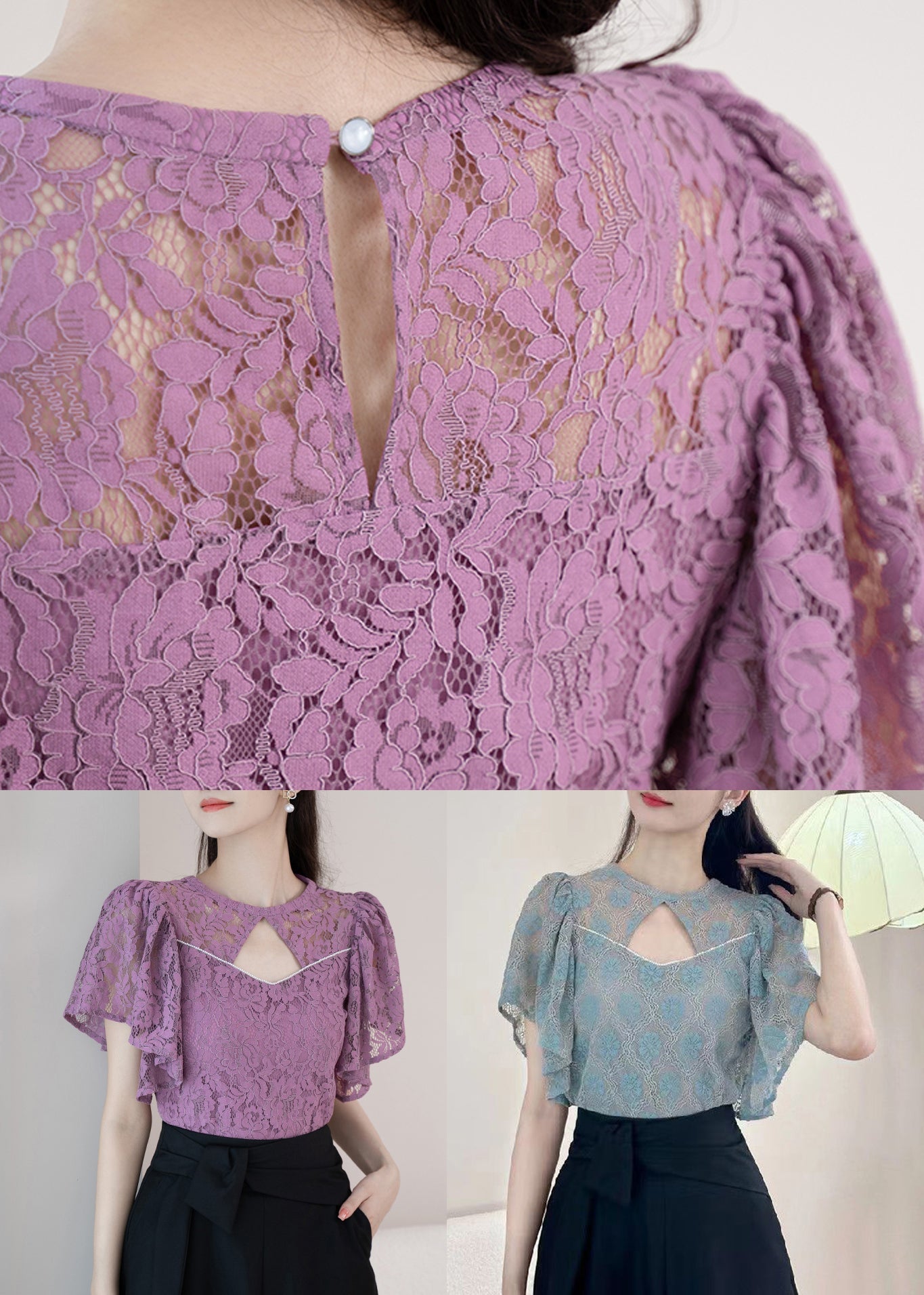 Well Tailored Blouse with a Graceful Silhouette