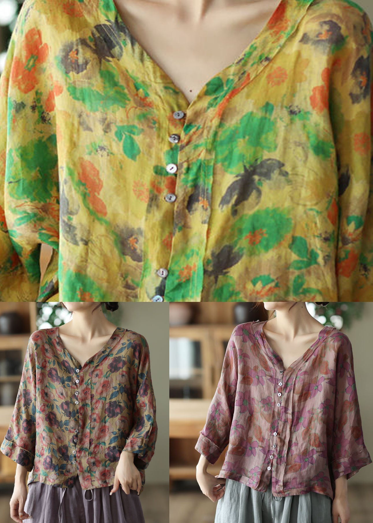 A Vintage Style Shirt with Delicate Timeless Details