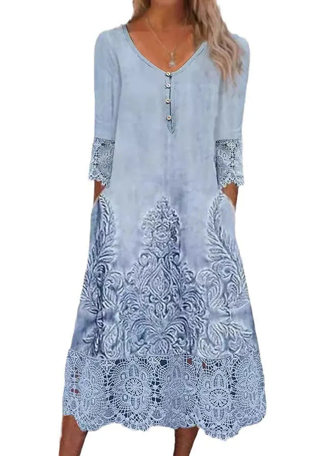 Elegantly Styled Dress for Everyday Wear
