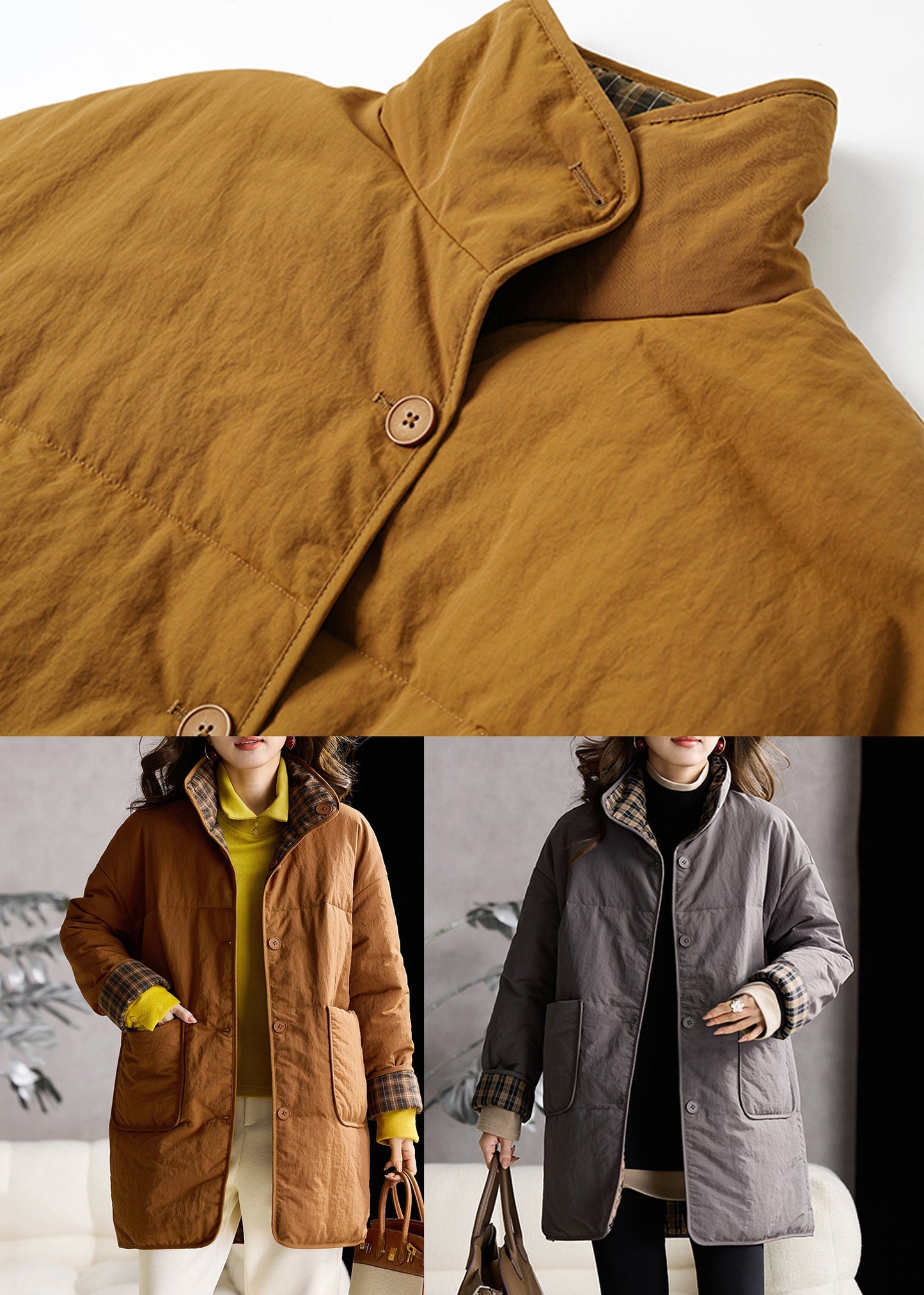 Beautifully Finished Coat in a Timeless Design