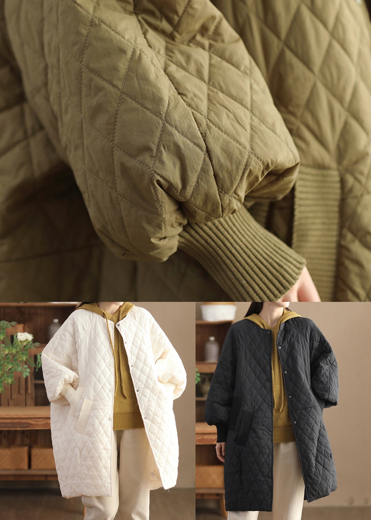 Classic Vintage Coat with a Flattering Fit
