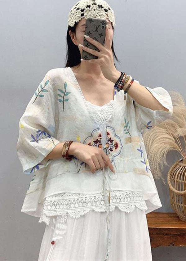 A Vintage Style Shirt with Delicate Timeless Details