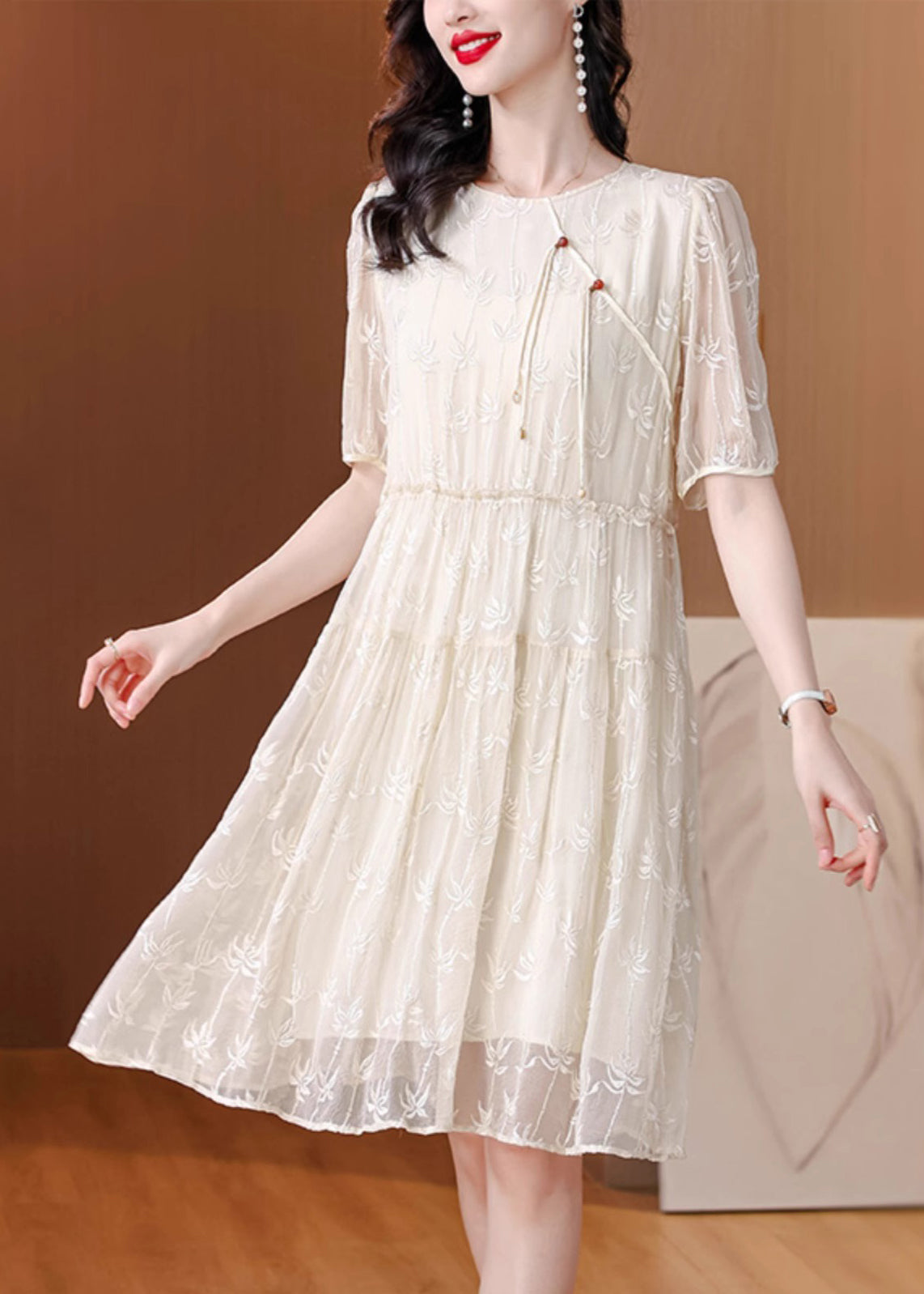 Elegantly Styled Dress for Everyday Wear