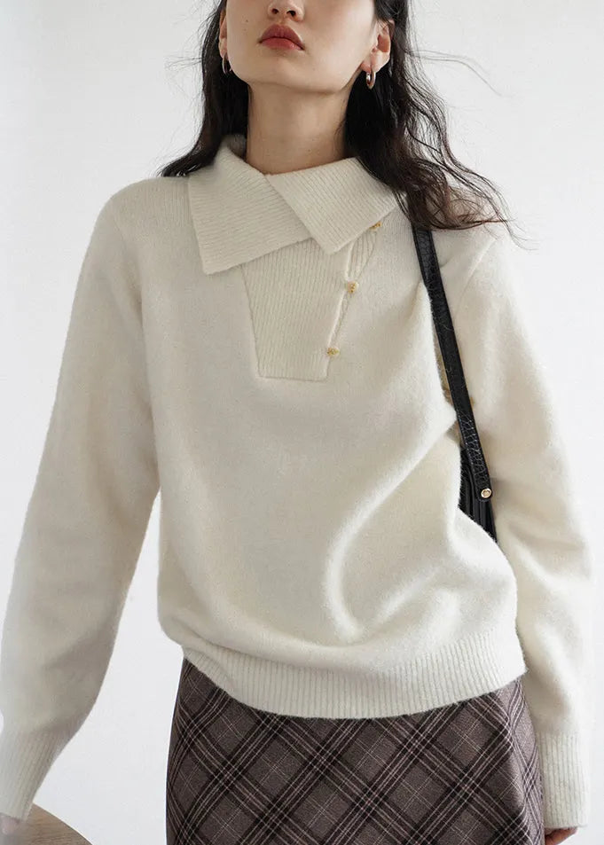 Vintage Inspired Sweater with a Contemporary Edge