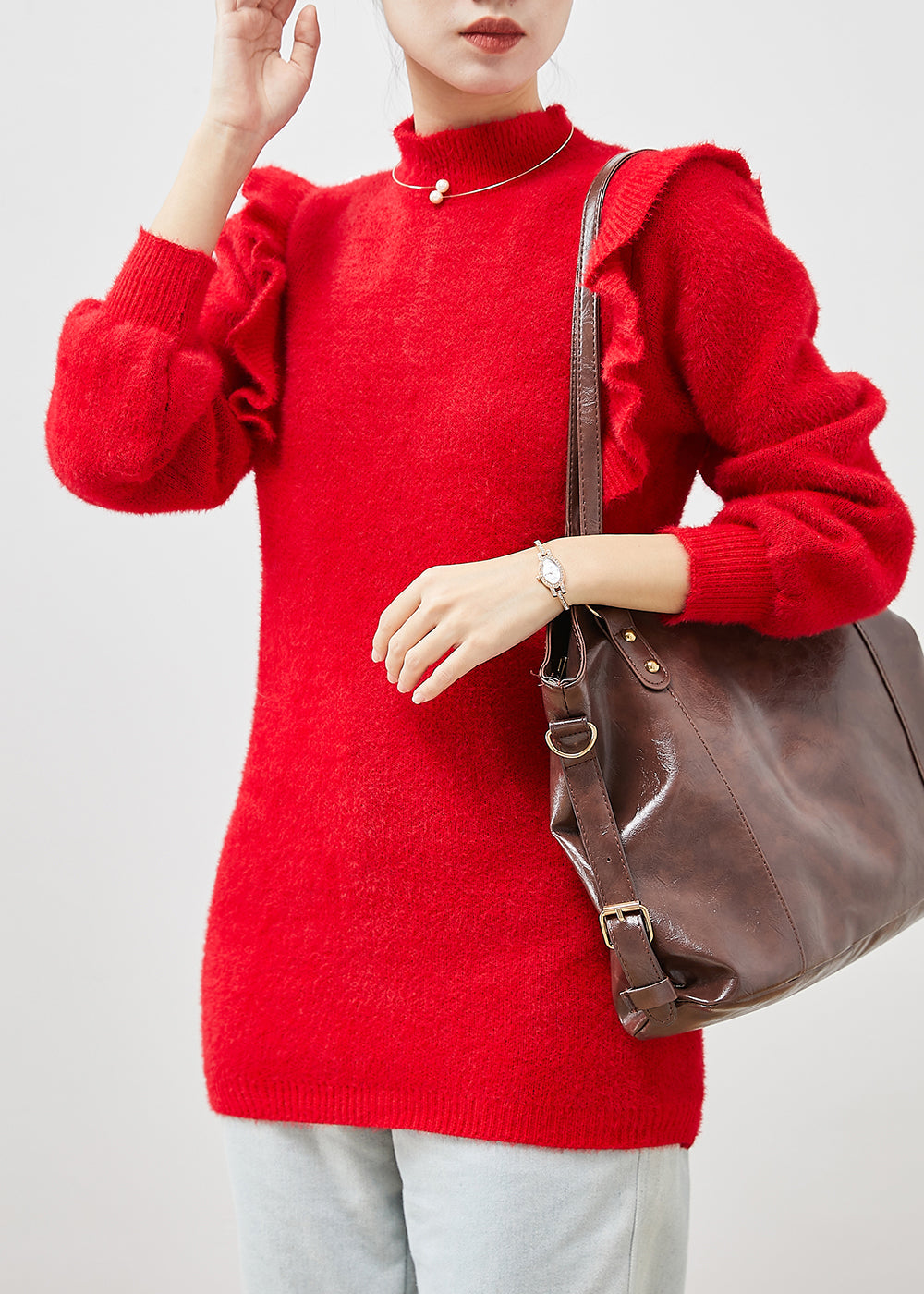 Gracefully Styled Sweater for Any Occasion