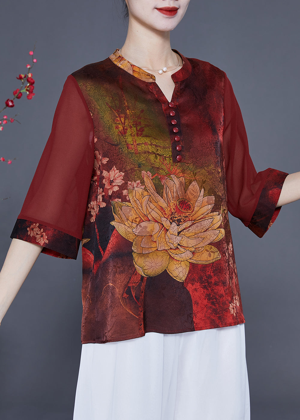 Beautifully Balanced Blouse with Timeless Character