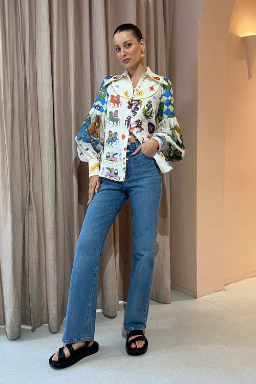 A Vintage Style Top with Delicate Timeless Details