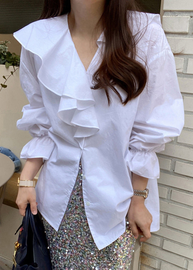 A Vintage Style Blouse with Delicate Timeless Details