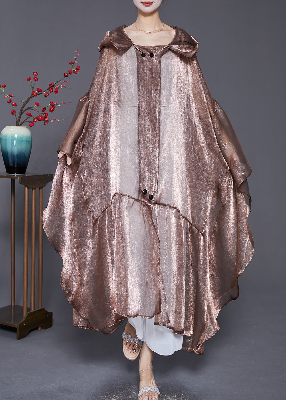 A Vintage Style Cardigan with Delicate Timeless Details