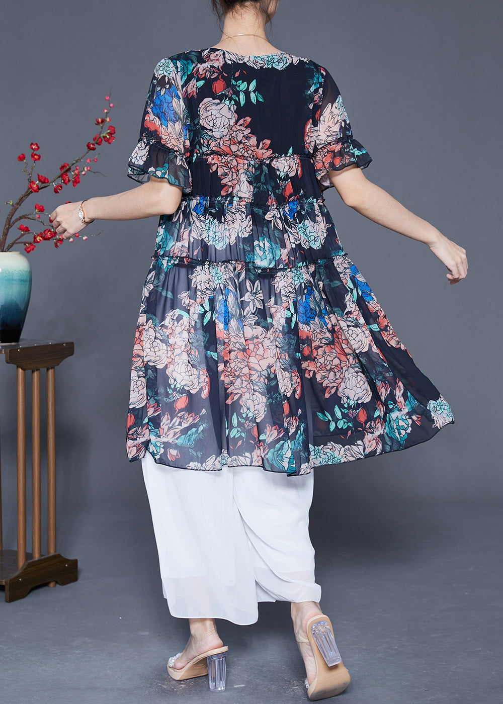 A Vintage Style Dress with Delicate Timeless Details