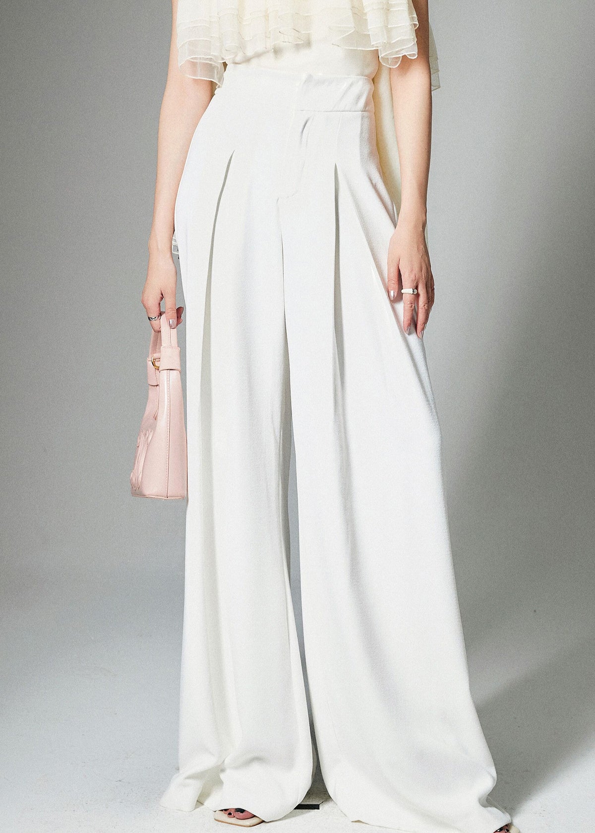 A Vintage Style Pants with Delicate Timeless Details