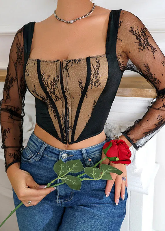 A Vintage Style Top with Delicate Timeless Details