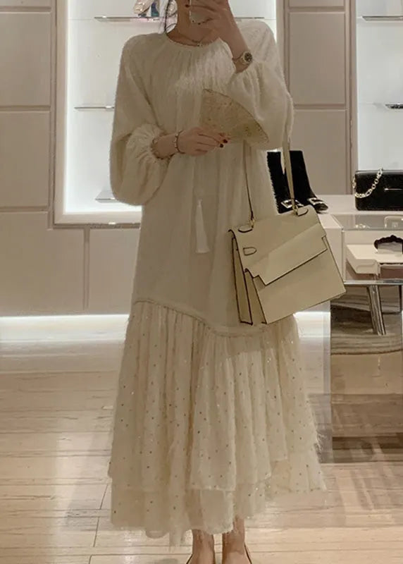 A Vintage Style Dress with Delicate Timeless Details