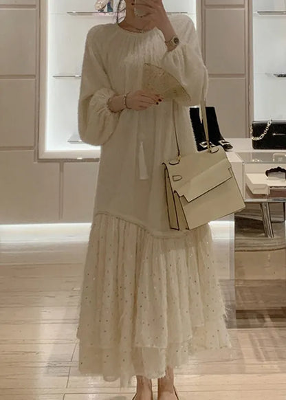 A Vintage Style Dress with Delicate Timeless Details