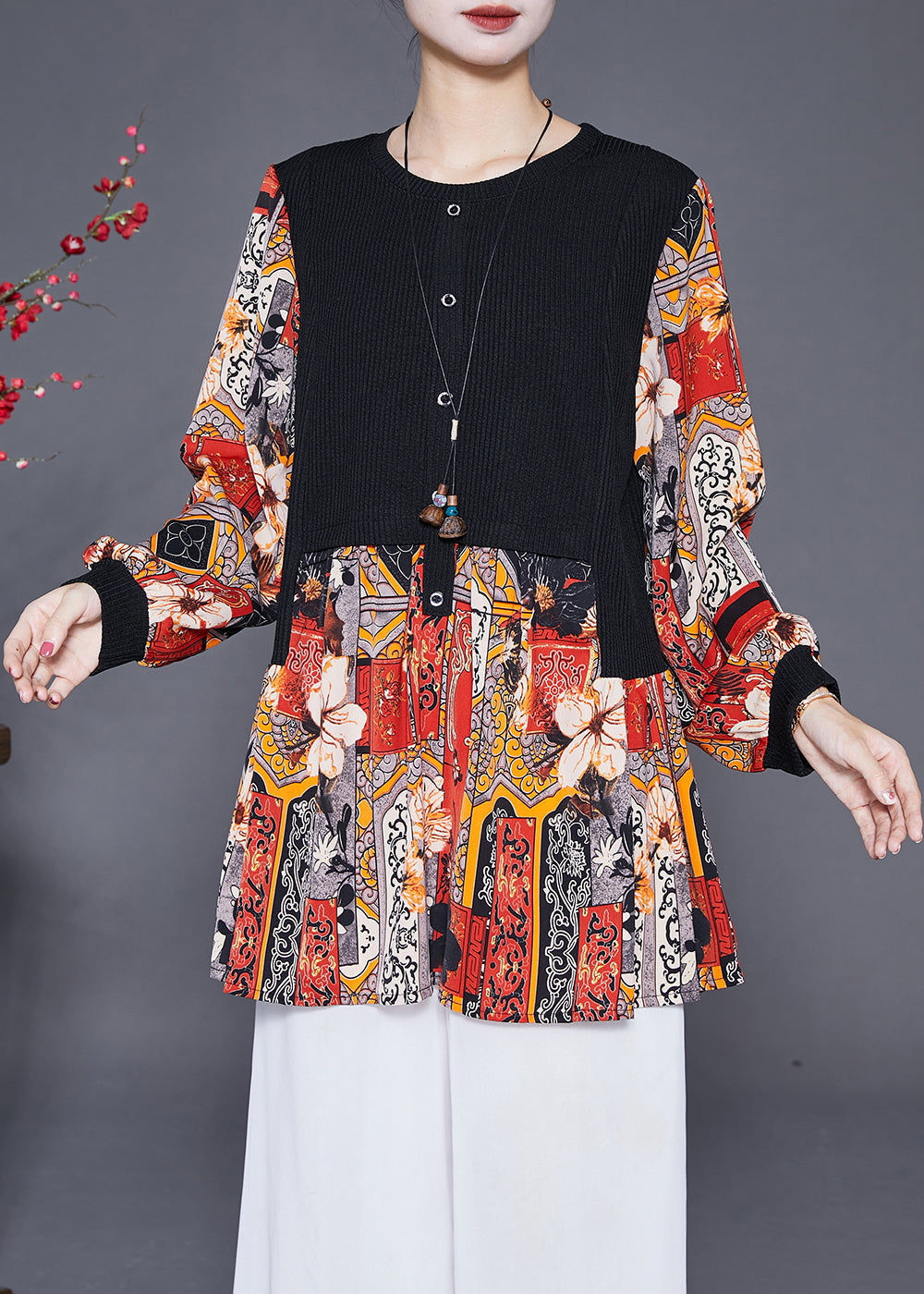 Gracefully Styled Blouse for Any Occasion