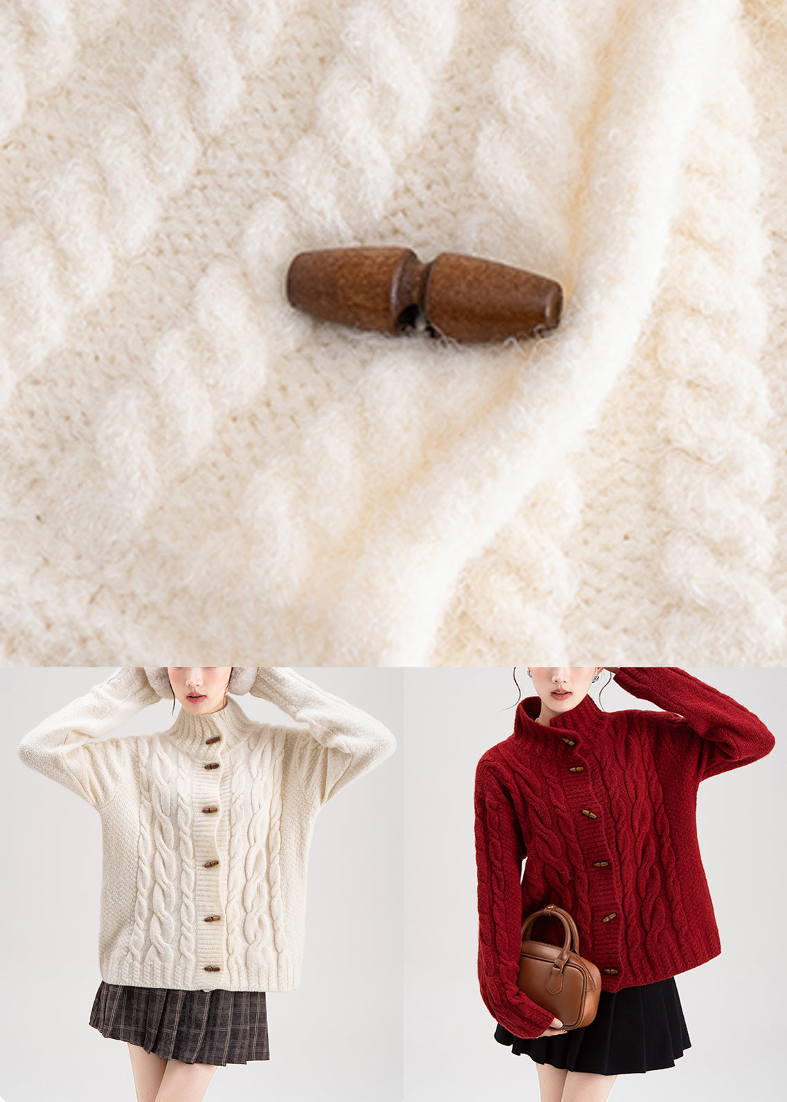A Vintage Style Coat with Delicate Timeless Details