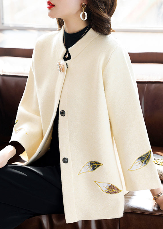A Vintage Style Coat with Delicate Timeless Details