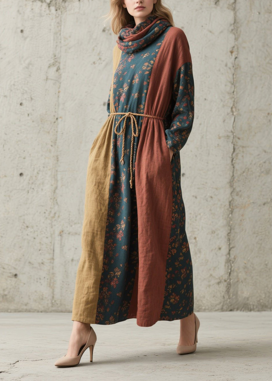 A Vintage Style Dress with Delicate Timeless Details