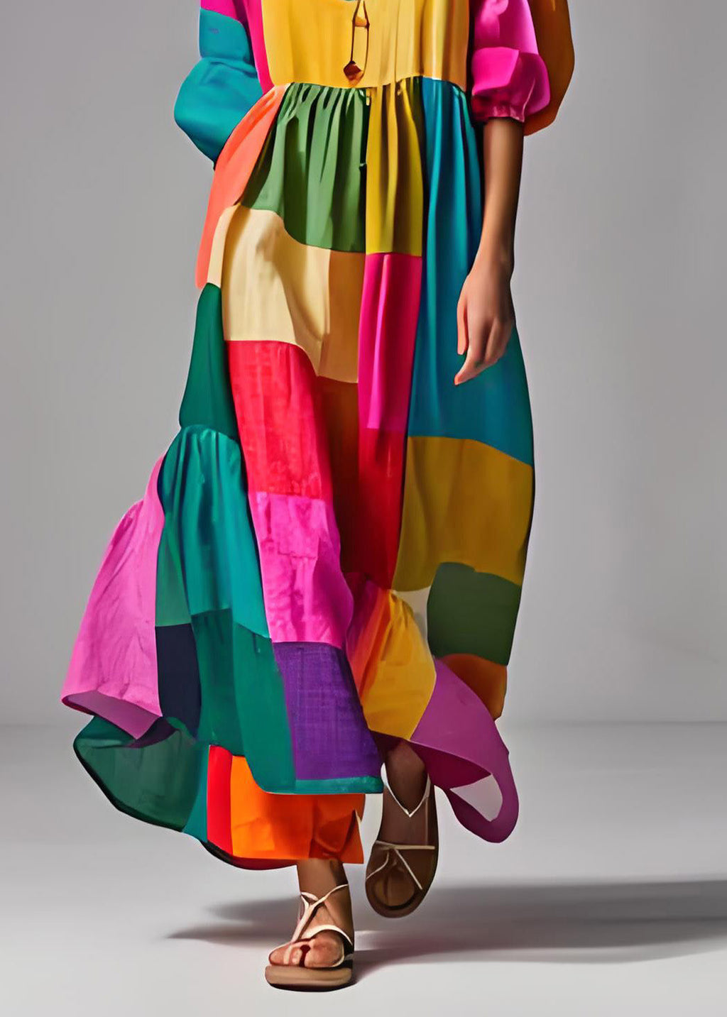 Classic Vintage Dress with a Flattering Fit