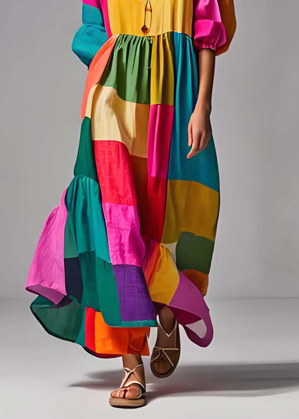 Classic Vintage Dress with a Flattering Fit