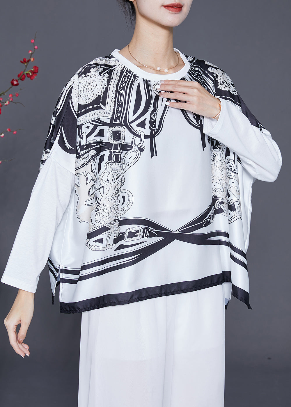 Gracefully Styled Top for Any Occasion