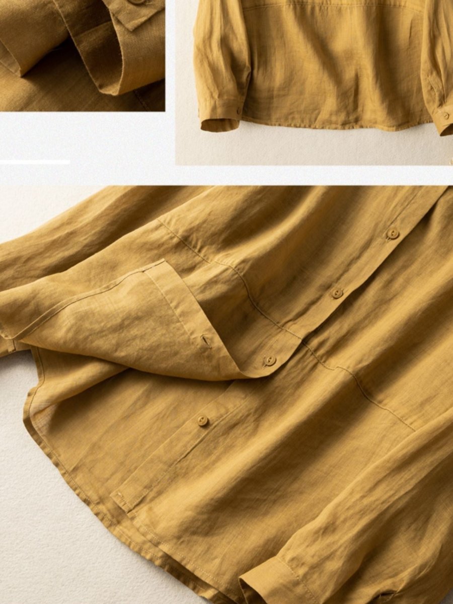 A Vintage Style Shirt with Delicate Timeless Details