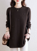 Classic Vintage Sweater with a Flattering Fit