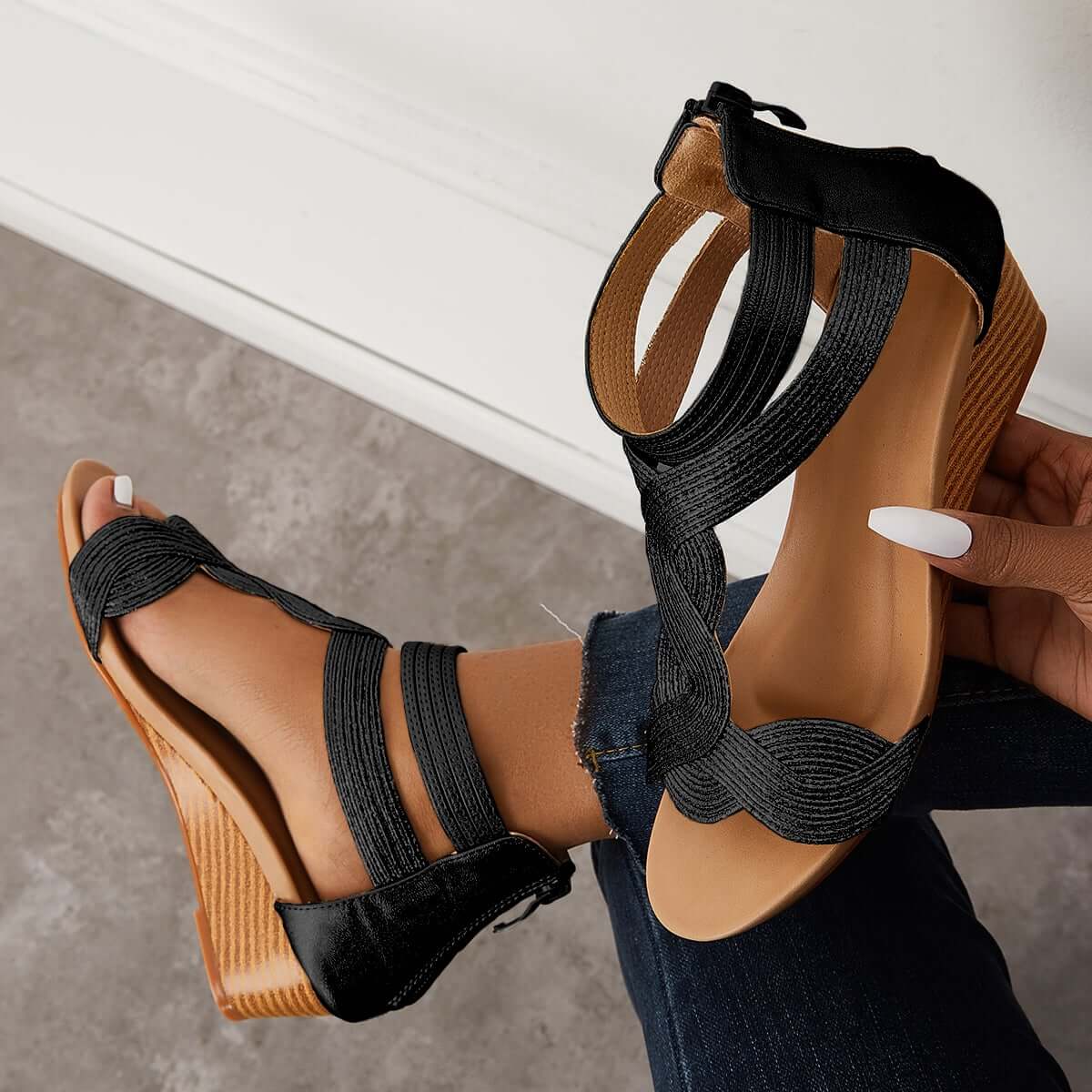 Vintage Inspired Orthopedic Sandals