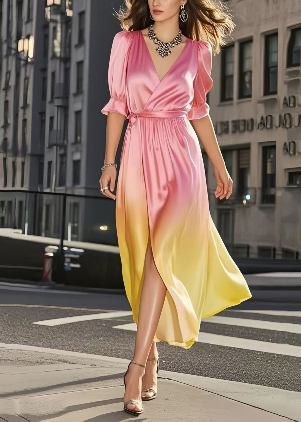Well Tailored Dress with a Graceful Silhouette