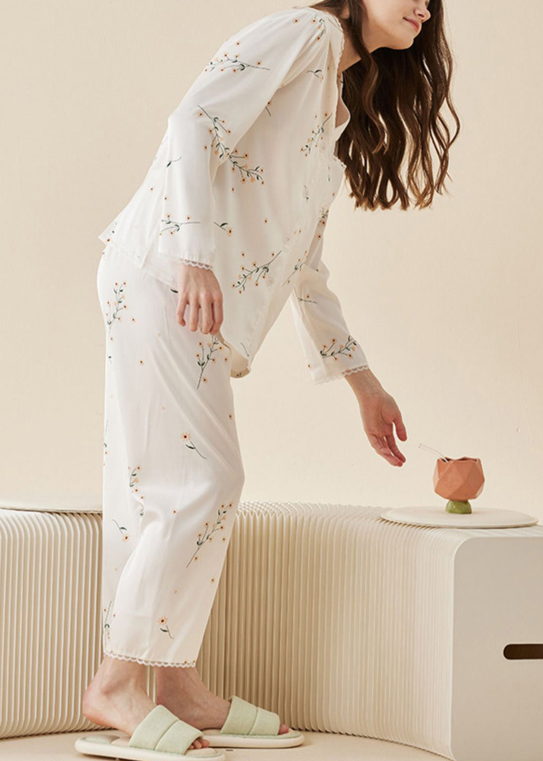 Subtly Elegant Garment with a Refined Vintage Look