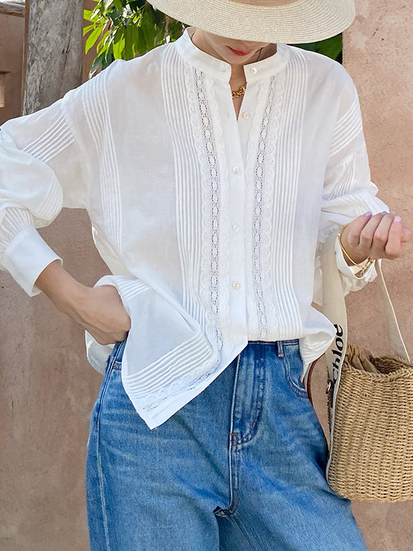 Vintage Inspired Blouse with a Contemporary Edge