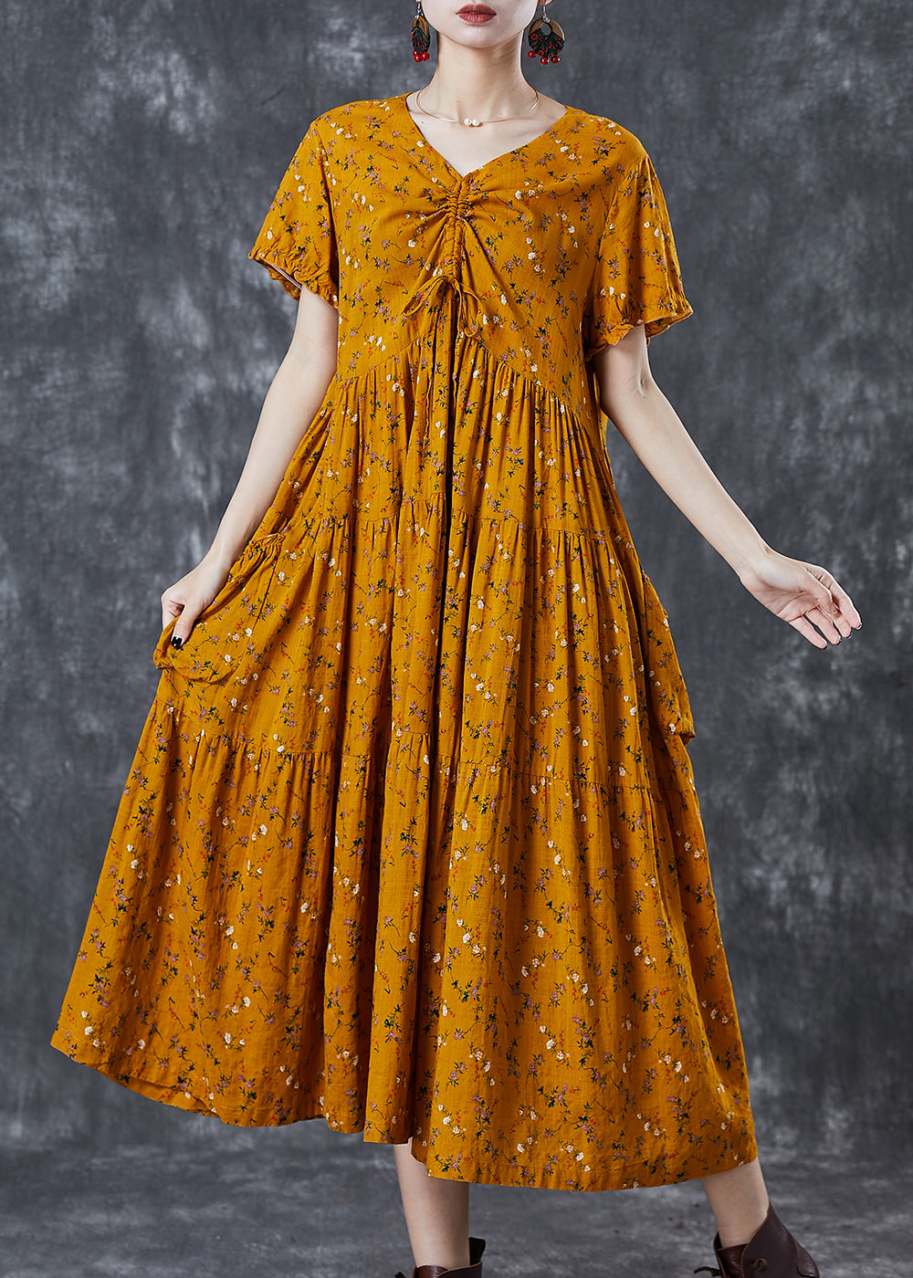 A Vintage Style Dress with Delicate Timeless Details