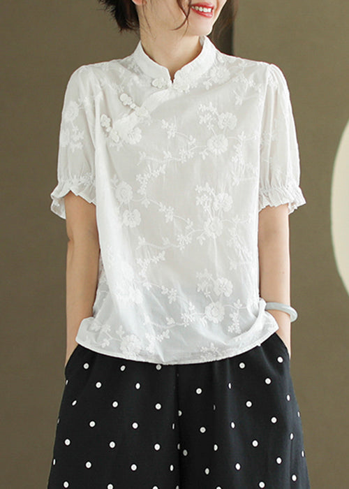 A Vintage Style Blouse with Delicate Timeless Details
