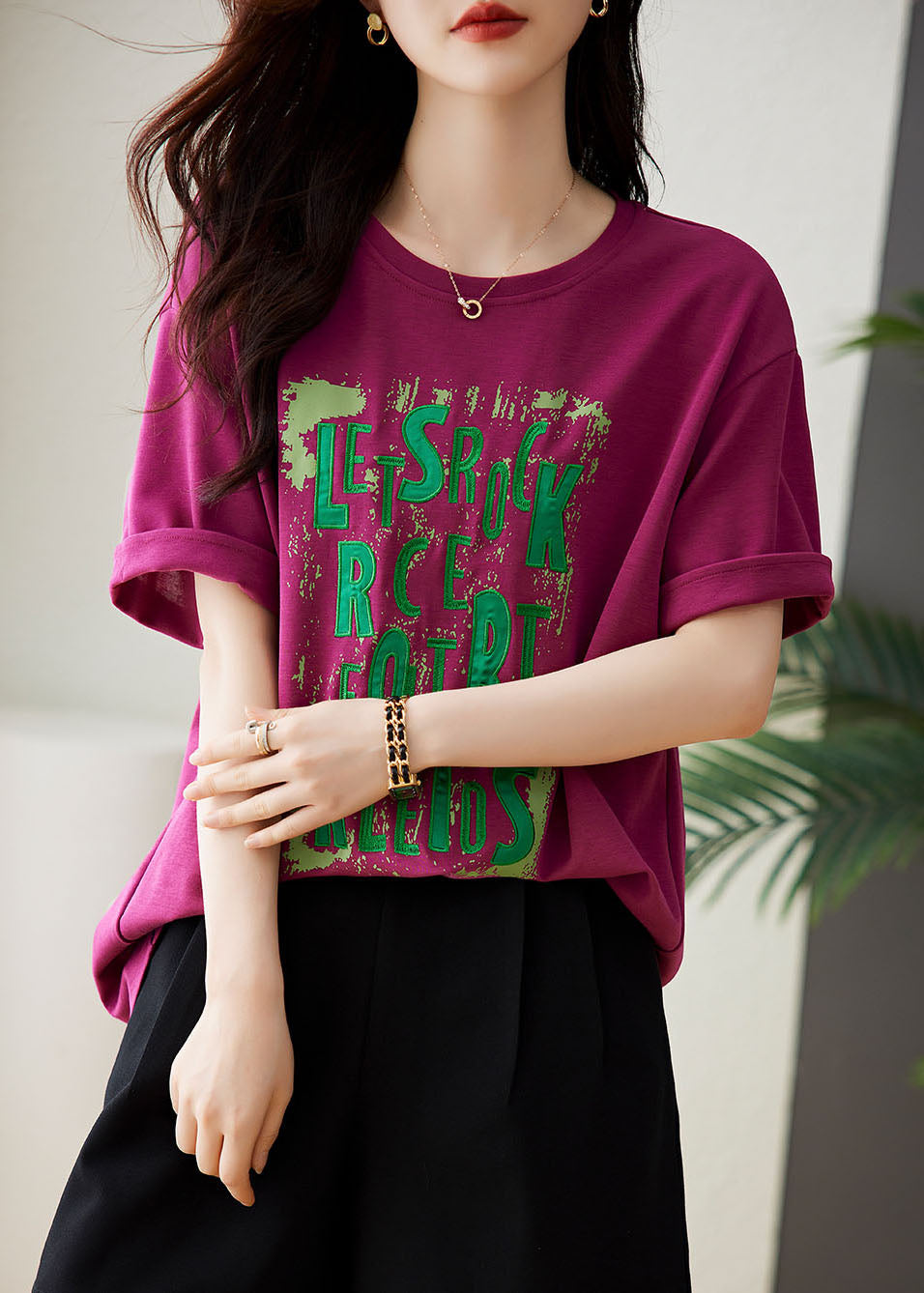 Gracefully Styled Top for Any Occasion