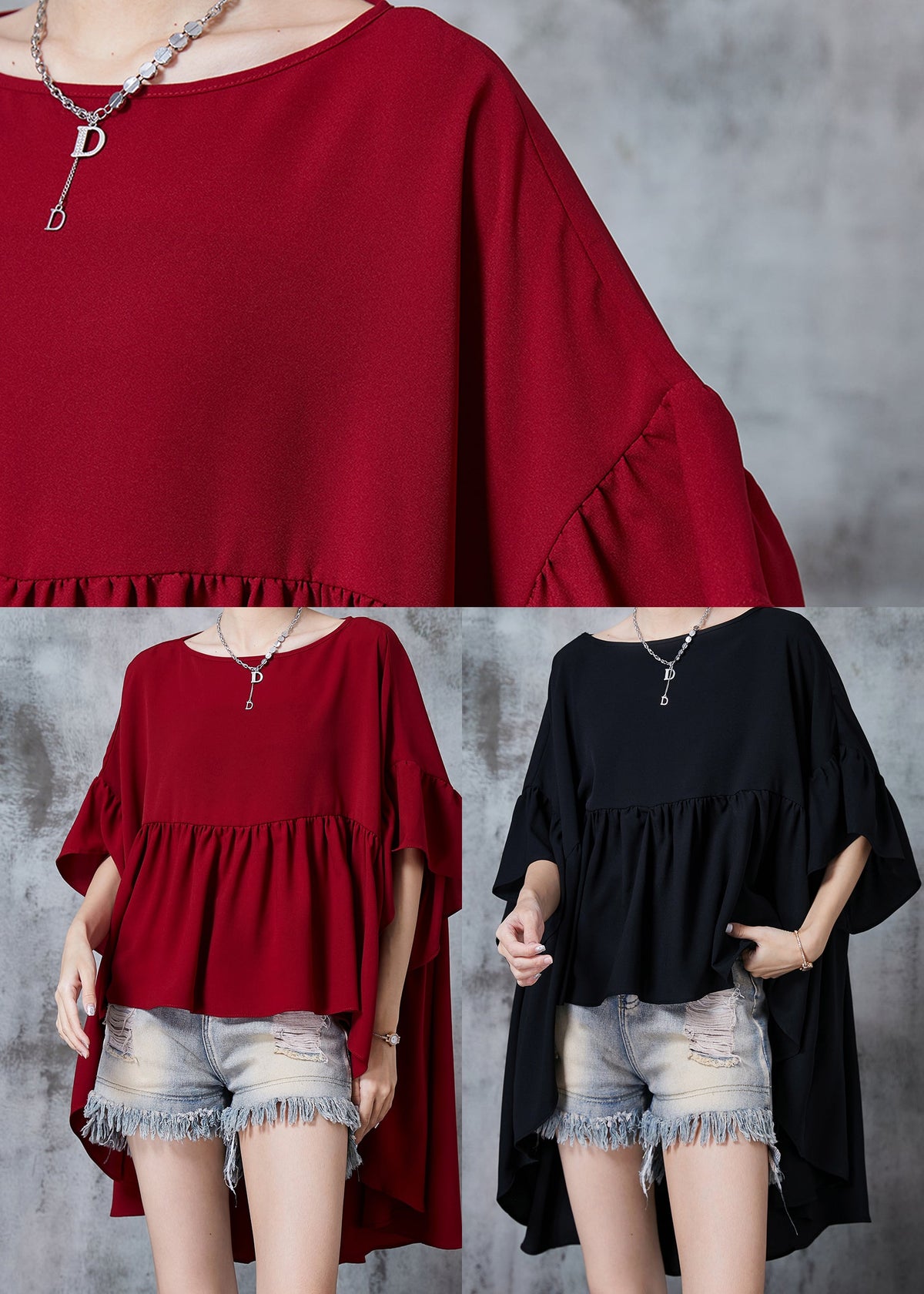 Gracefully Styled Top for Any Occasion