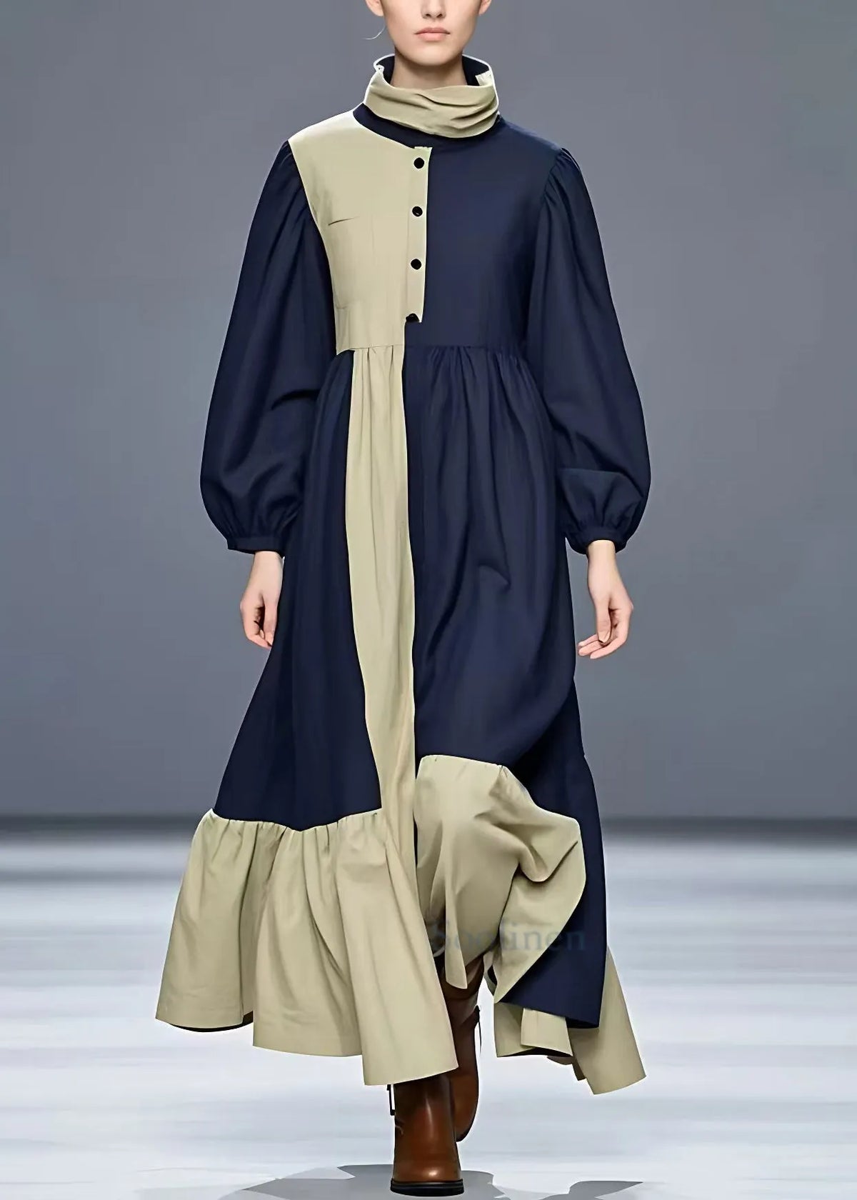 Classic Vintage Dress with a Flattering Fit