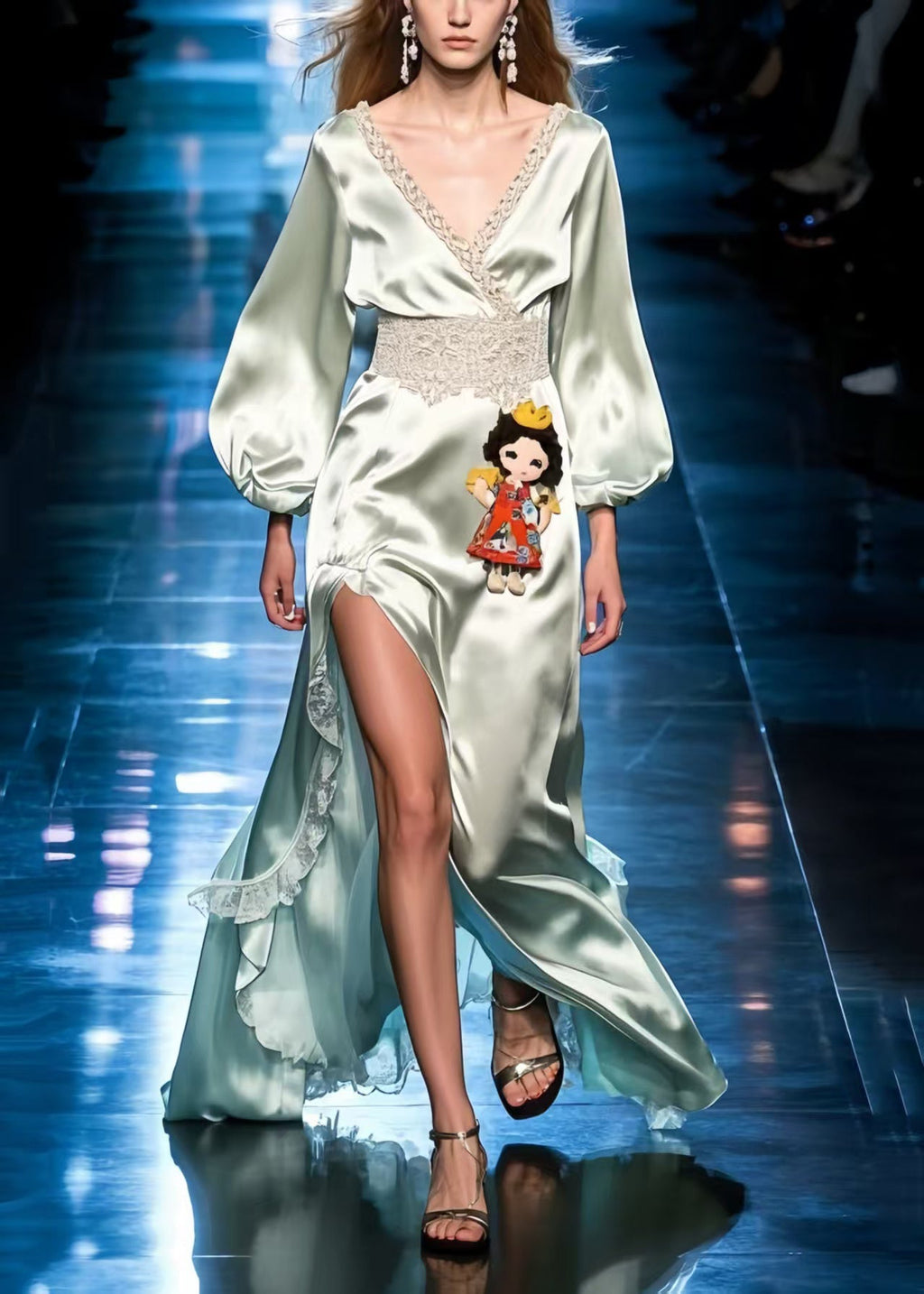 A Vintage Style Dress with Delicate Timeless Details