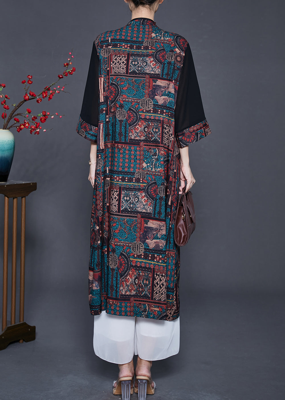Classic Vintage Cardigan with a Flattering Fit