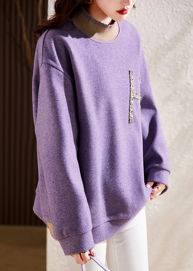 Vintage Inspired Pullover with a Contemporary Edge