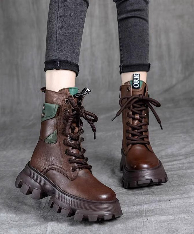 Vintage Inspired Orthopedic Boots
