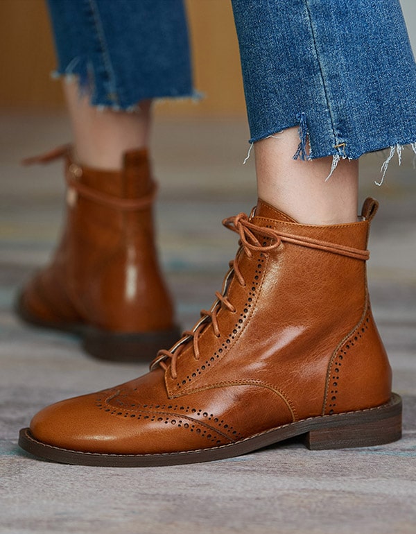 Classic Orthopedic Boots with Timeless Style