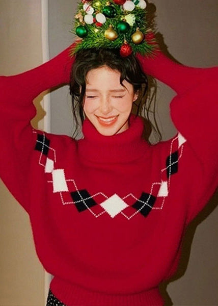 Vintage Inspired Sweater with a Contemporary Edge