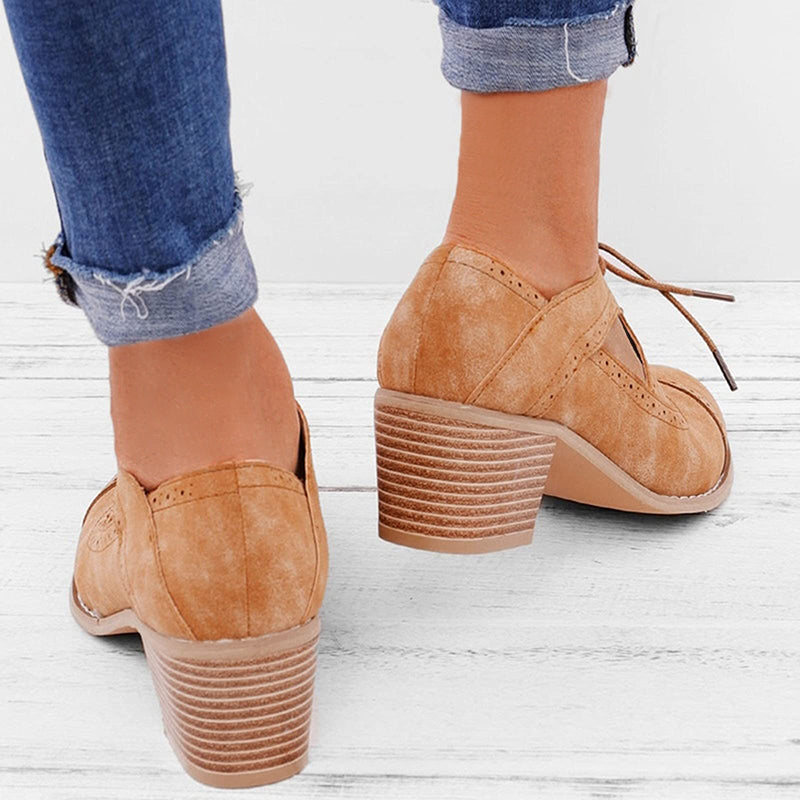 Chic Orthopedic Pumps with Unique Design