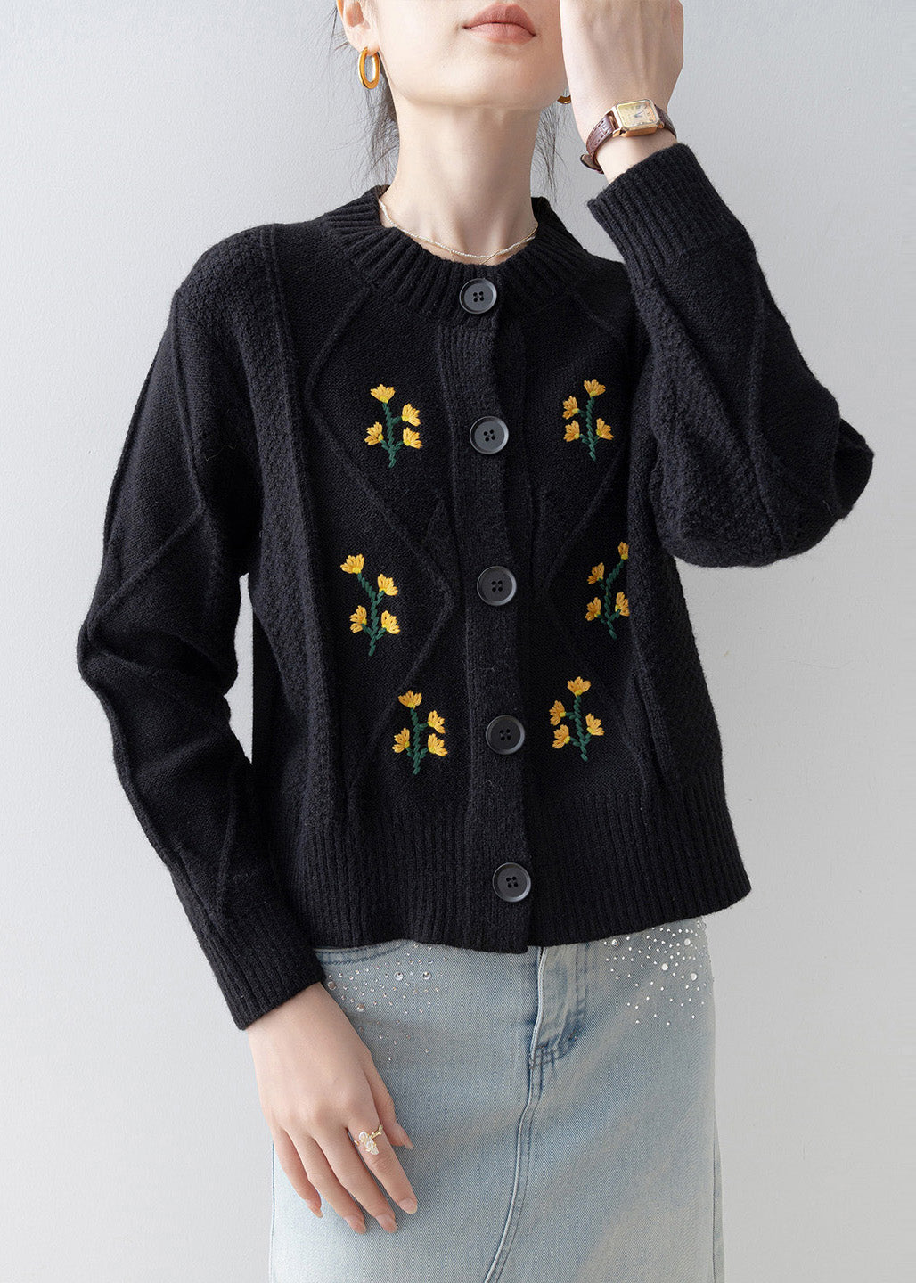 Sophisticated Cardigan with a Clean Classic Look