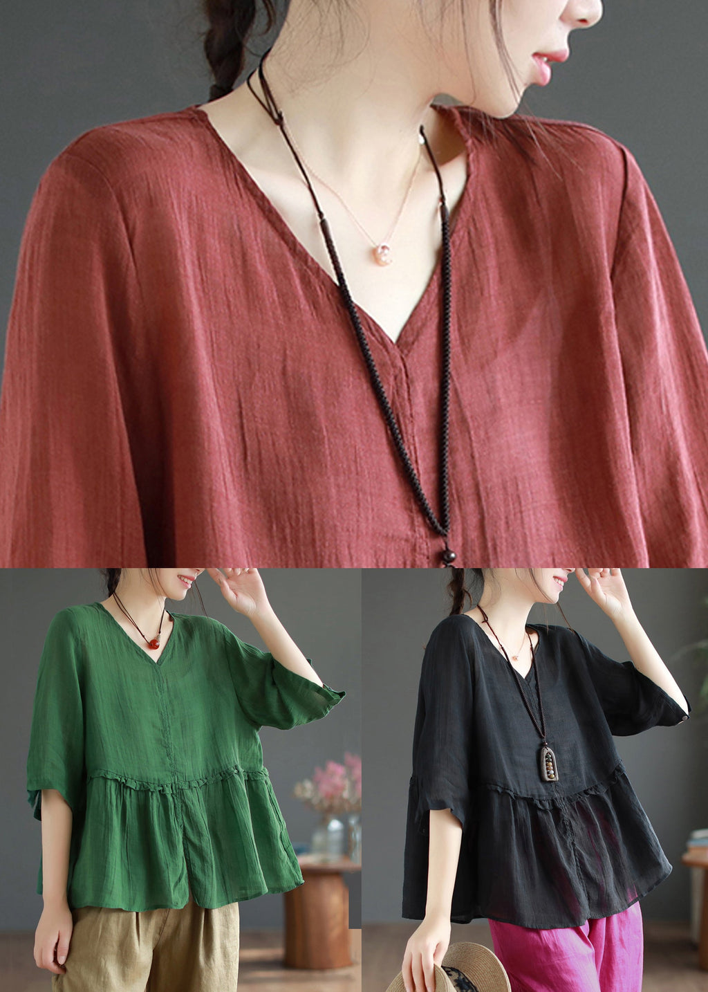 Gracefully Styled Top for Any Occasion