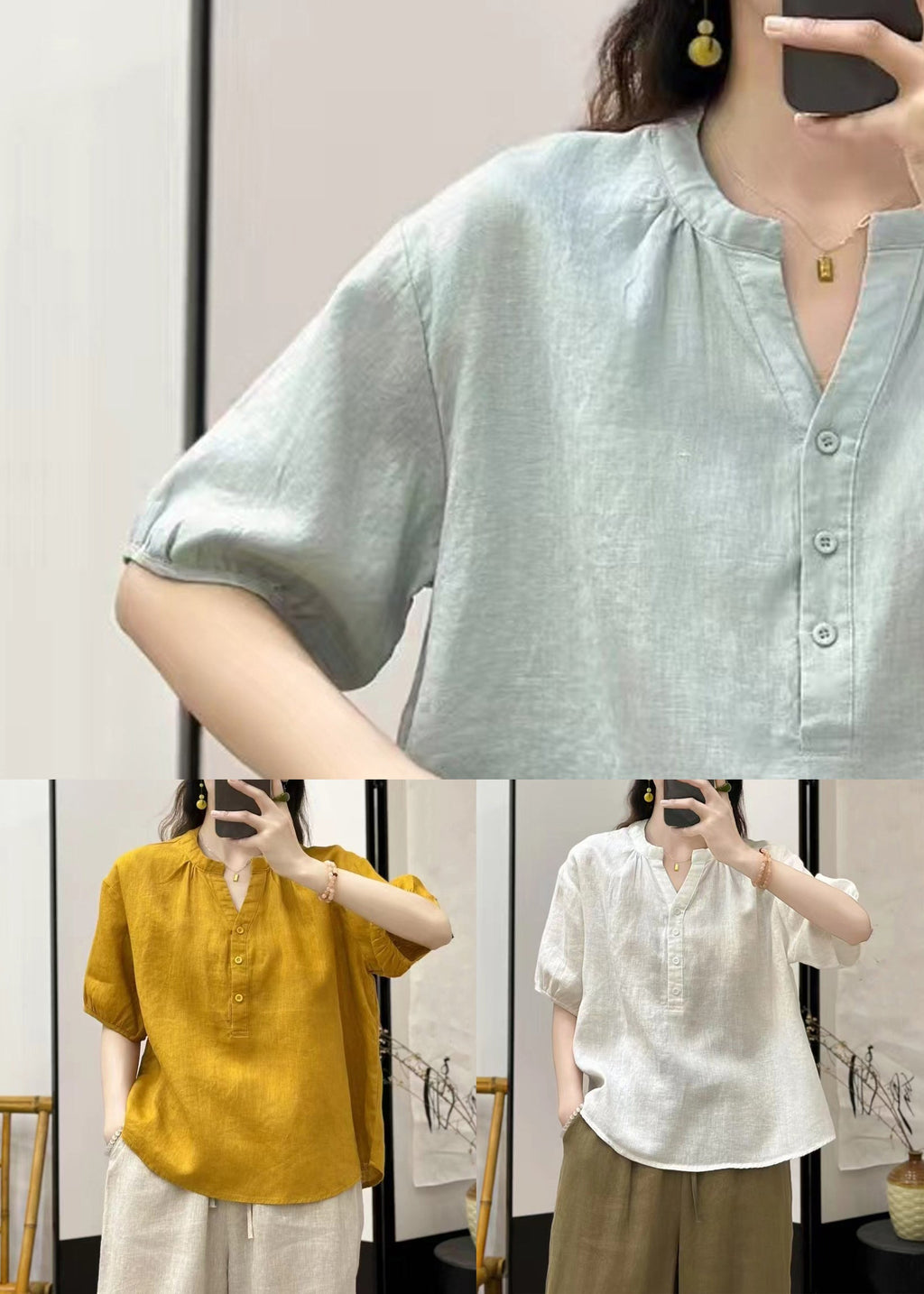 A Vintage Style Blouse with Delicate Timeless Details
